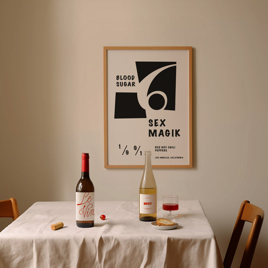 Blood sugar sex magik Giclée retro Art Print