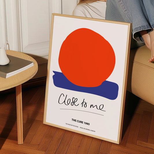 Close To Me The Cure Music Inspired Giclée Art Print