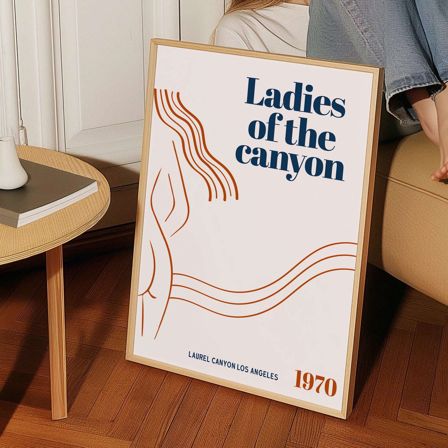 Ladies of the canyon Californian Giclée retro Art Print