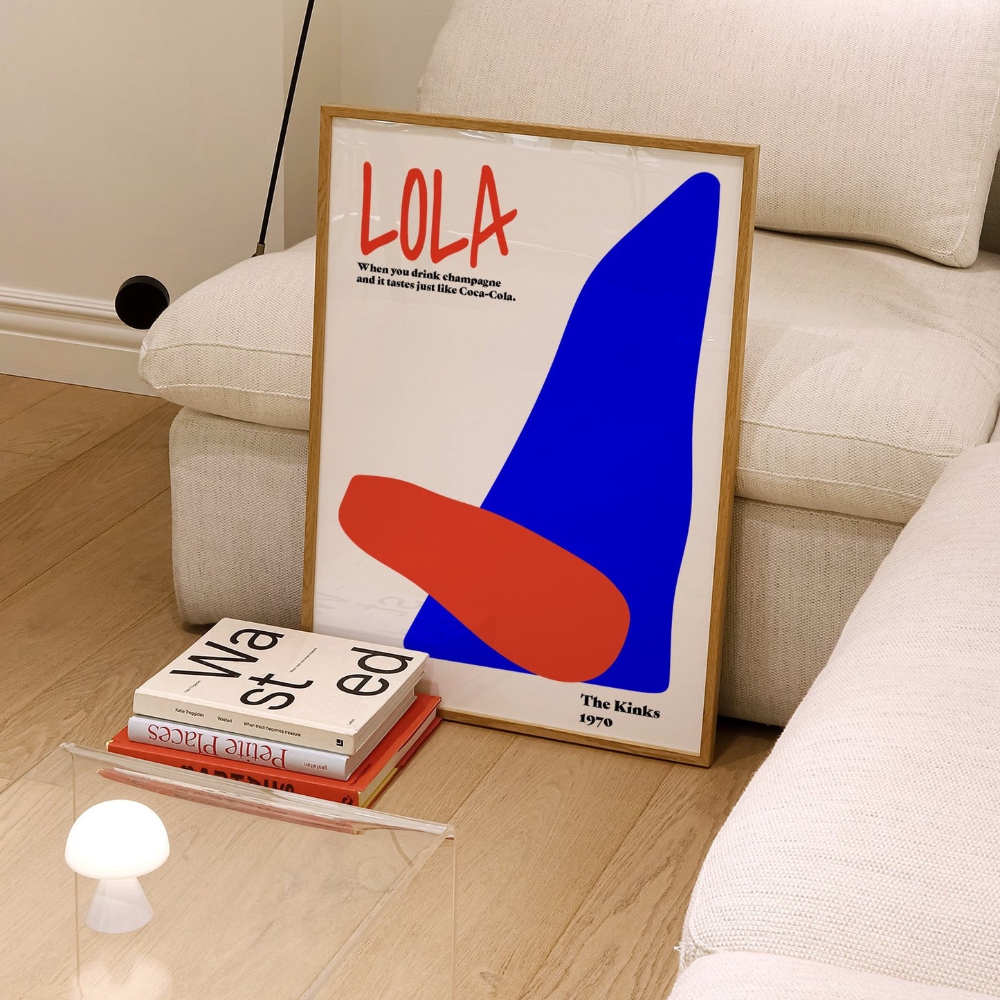 Lola The Kinks Abstract Music Giclée Art Print