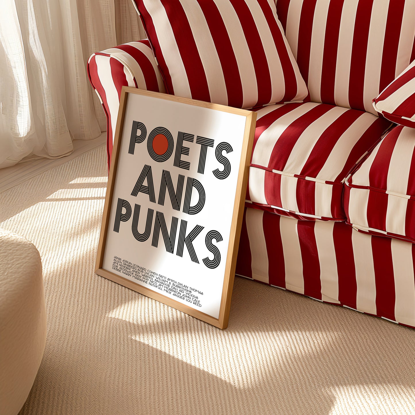 Poets and Punks Art Giclée retro print