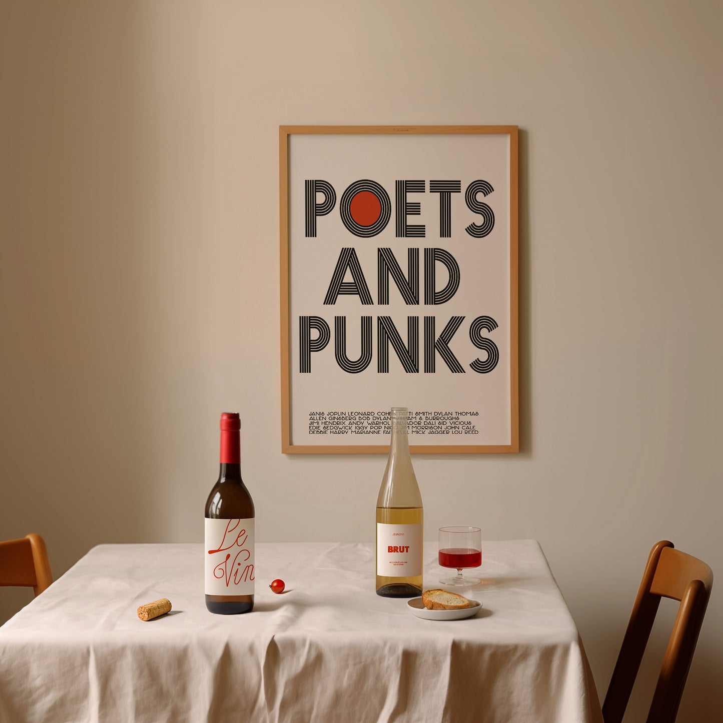 Poets and Punks Art Giclée retro print