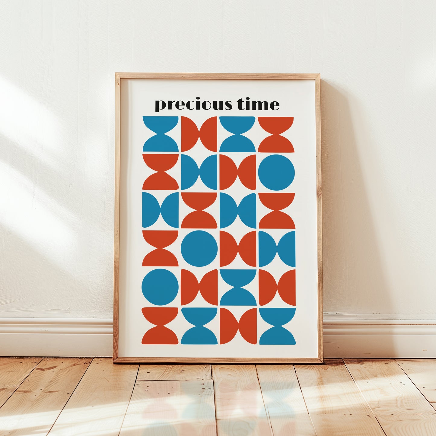 Precious time Giclée retro Art Print