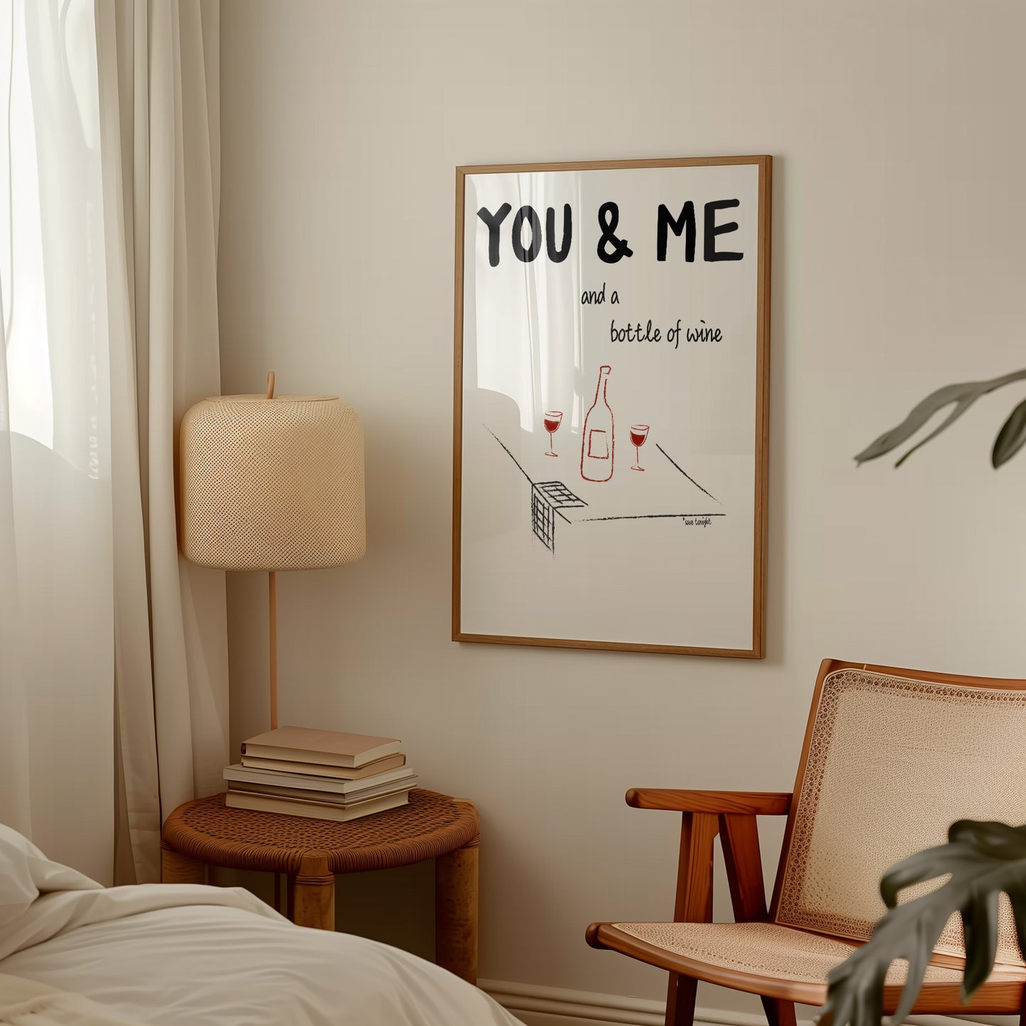 You And Me Retro Music Giclée Art Print