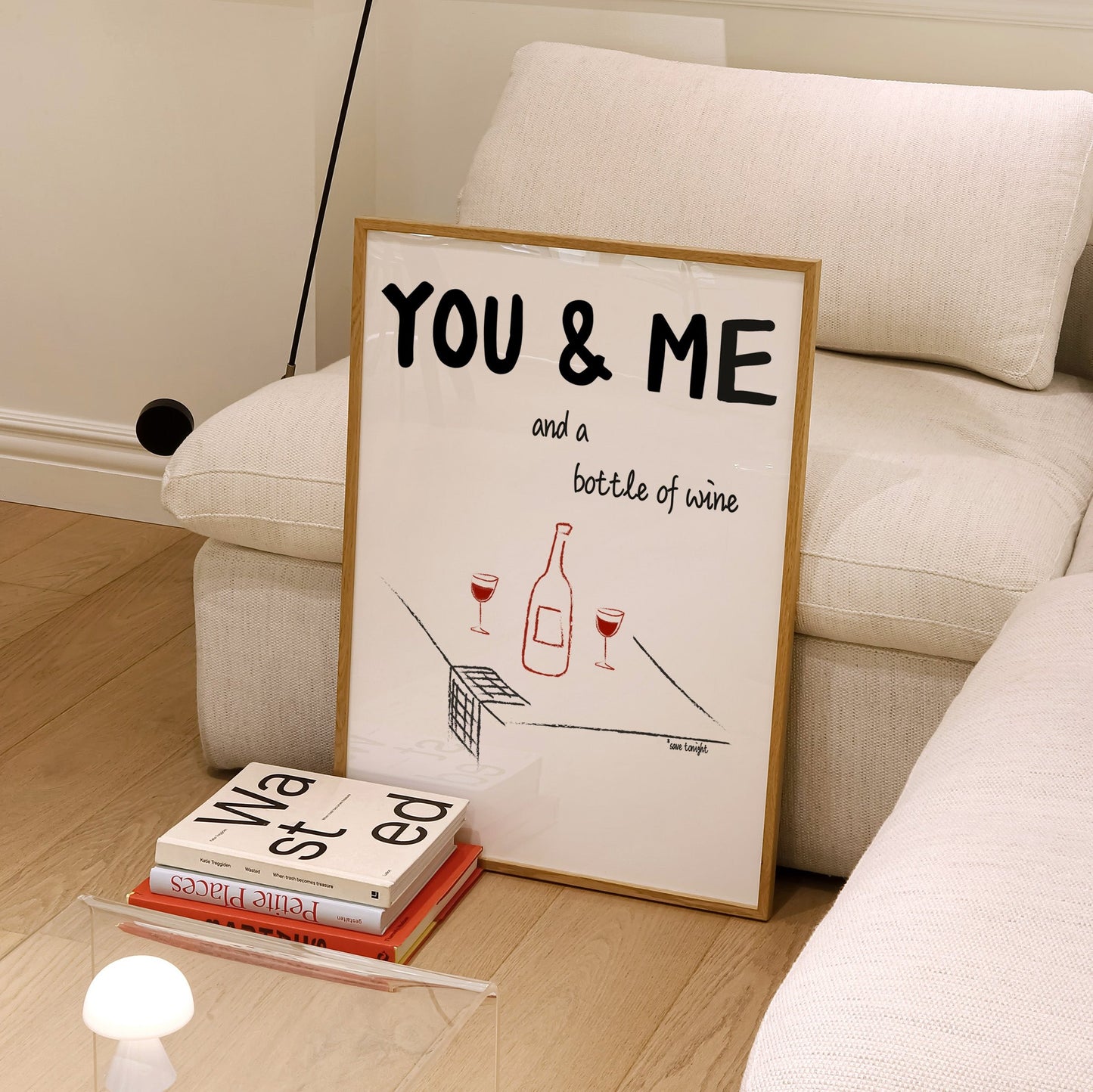 You And Me Retro Music Giclée Art Print