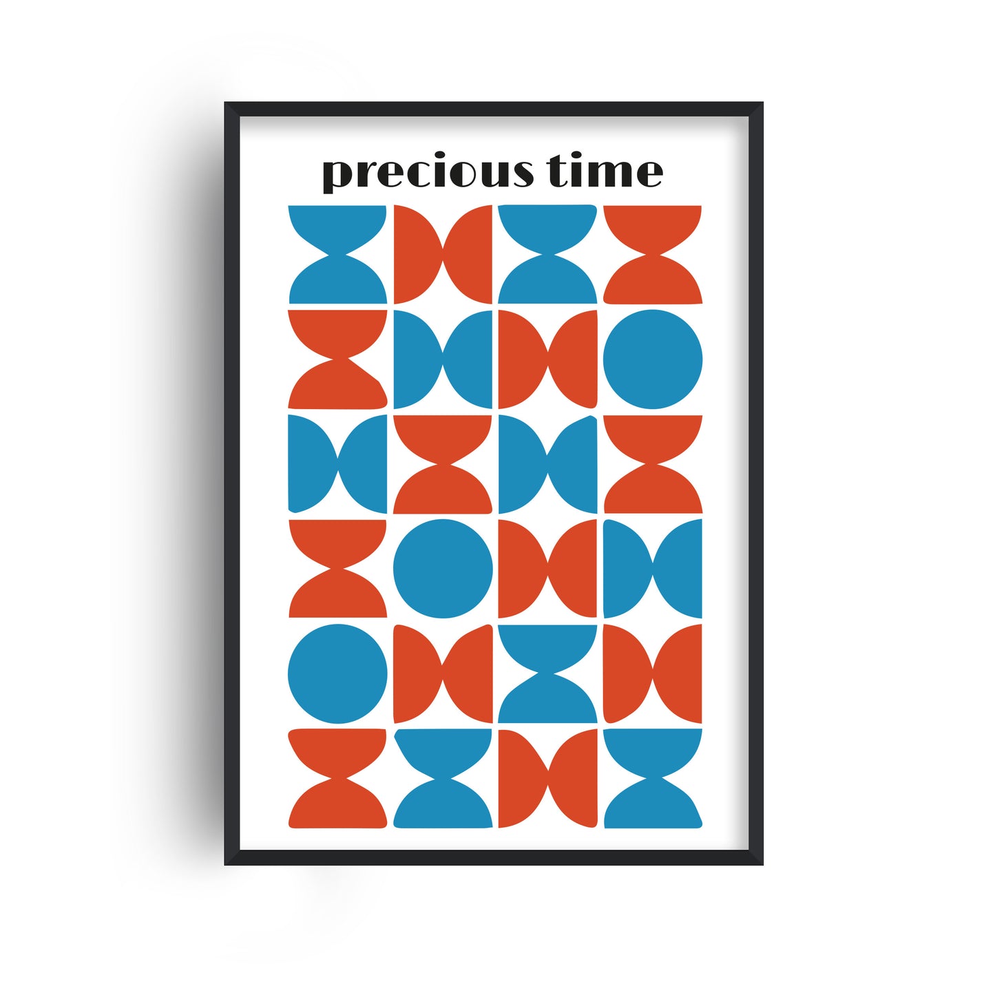 Precious time Giclée retro Art Print